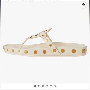 Tory Burch Women's Miller Cloud Coin Sandals